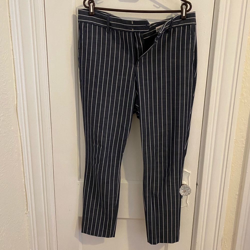 Striped GAP work pants